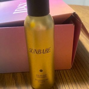 Sun babe solar hair lightener